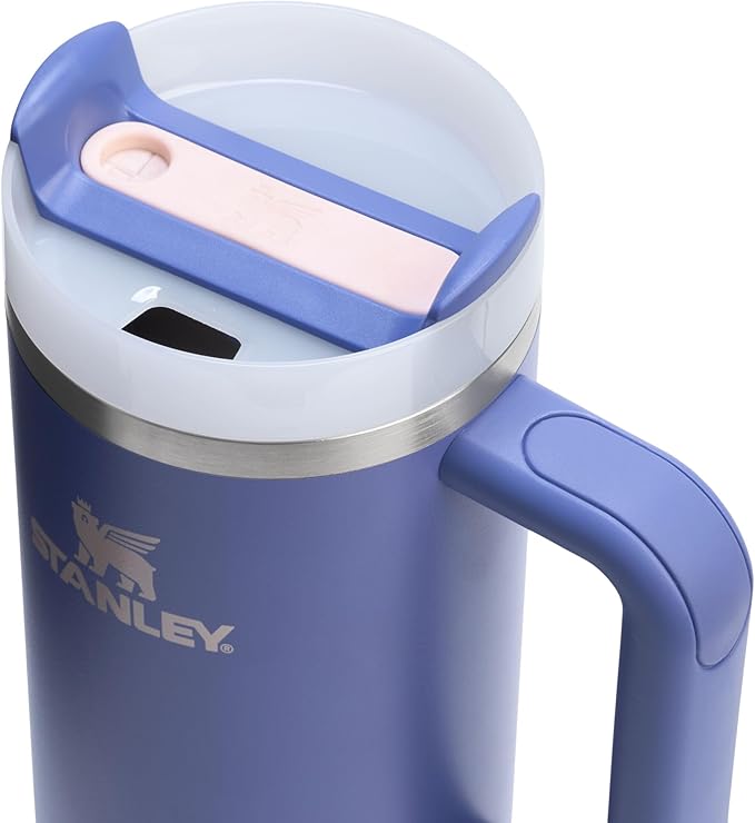STANLEY Quencher H2.0 Flow State Tumbler, 30 oz, Lupine | Handle and Straw | 3-Position Lid | Cup Holder Compatible for Travel | Insulated Stainless Steel Cup | BPA-Free - Image 2