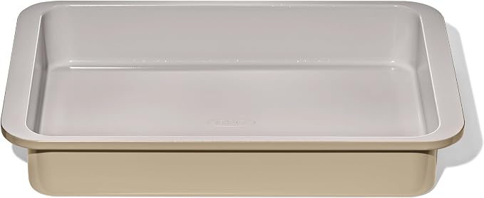 OXO Good Grips Non-Stick Pro Ceramic Coated Metal Bakeware 9” x 13” Cake Pan – Biscuit by Unknown