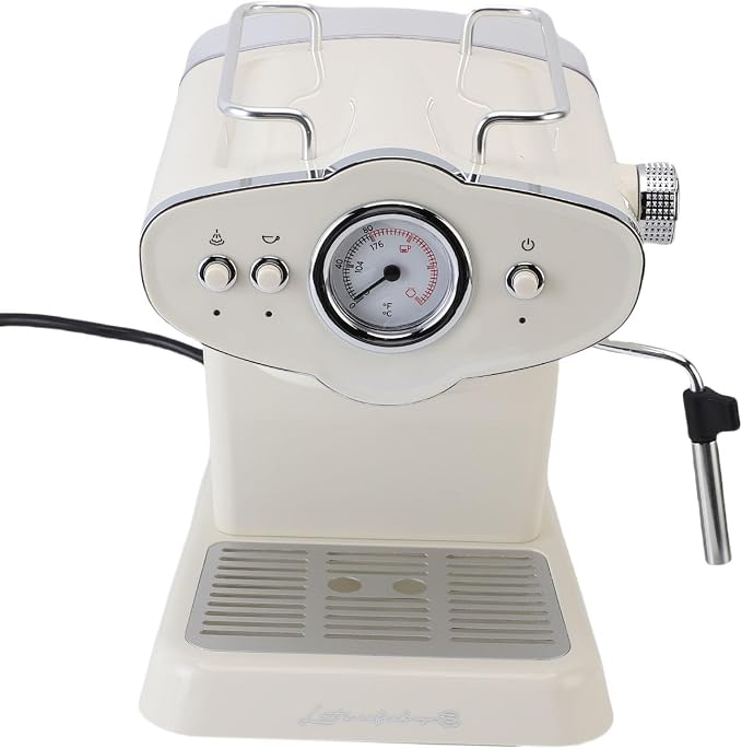 FILFEEL 15 Bar SemiAutomatic Coffee Machine with Stainless Steel Steam Wand for Cappuccino and Latte – Professional Maker with Preheat and Large .8L (US Plug) - Image 4