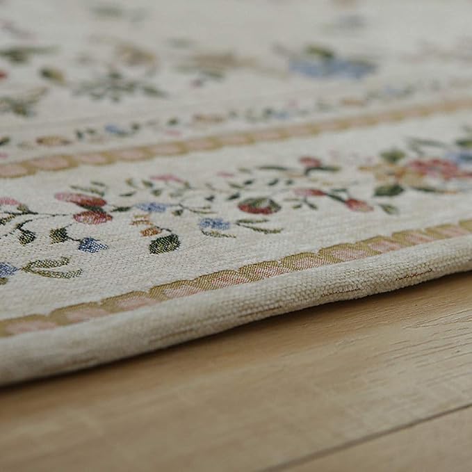 Royal Collection New Traditional Oriental Rug Home Decor Collection Floral Rugs Carpet for Bedroom, 55'' x 79'', Euro Romance - Image 6