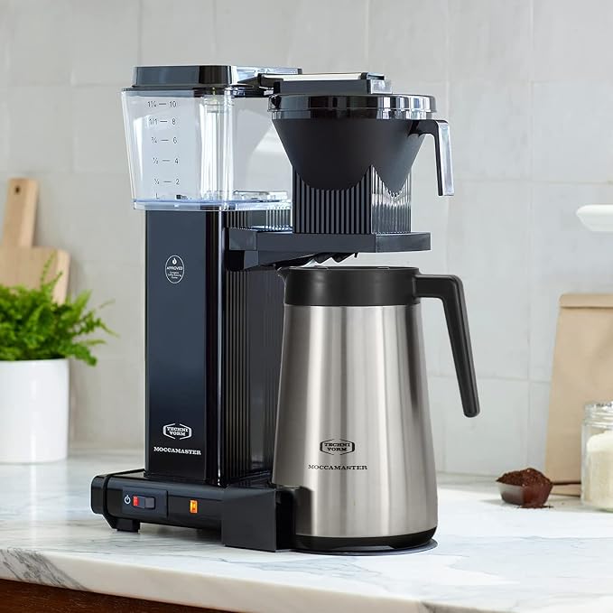 Technivorm Moccamaster 79314 KBGT thermal Carafe 10-Cup Coffee Maker 40 Ounce, Black 1.25l - Image 2