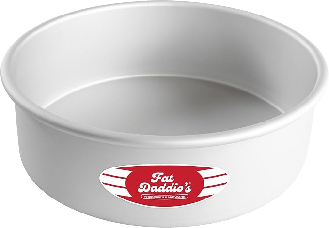 Fat Daddio's Anodized Aluminum Round Cake Pan, 9 x 3 Inch by FatDaddios