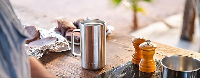 YETI Rambler 24 oz Mug, Vacuum Insulated, Stainless Steel with MagSlider Lid - Image 7