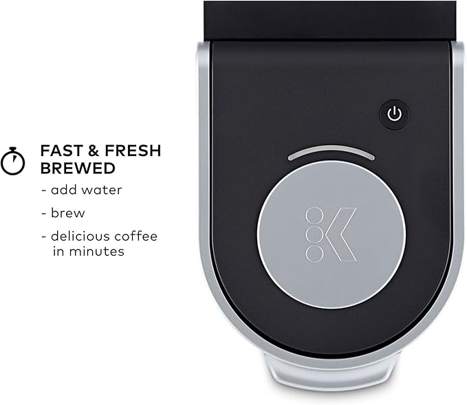 Keurig K-Mini Single Serve K-Cup Pod Coffee Maker, 6 to 12oz Brew size, with Cord Storage, Perfect for Small Spaces, Black | Cord Storage, Small Spaces - Image 4
