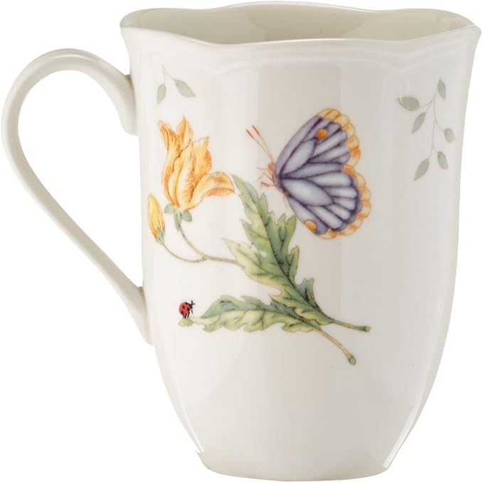 Lenox Dinnerware Set, Butterfly Meadow 18-Piece Set, Service For 6, White Porcelain, Butterfly And Flower Designs, Plates And Bowls Sets, Dishwasher Safe, Home & Kitchen (Assorted, 18 Pieces) - Image 24