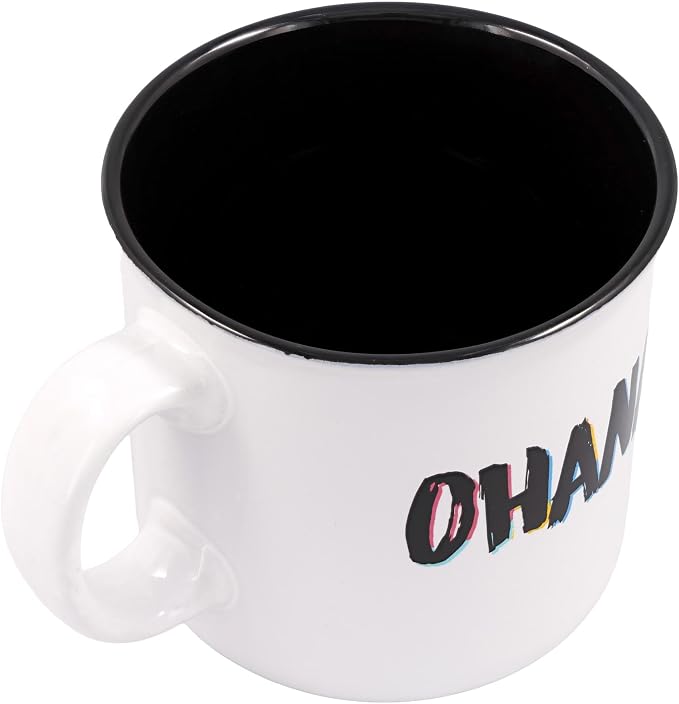 Silver Buffalo Disney Lilo and Stitch Ohana Abstract Ceramic Camper Mug, 20 Ounces - Image 4