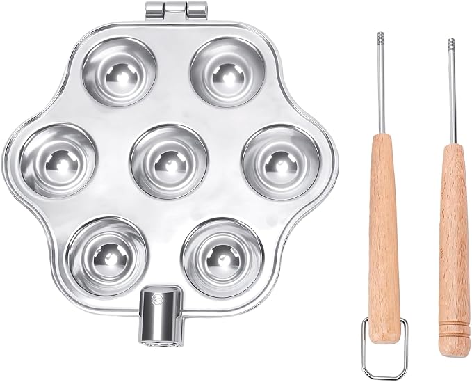 Reusable Quiche Bakeware Aluminum Alloy Mini Tart Pan with Wooden Grip Handles 21 X 43.5cm Fluted Tart Mould 2pcs for Egg Quiche Mince Pie Cheesecake Baking - Image 6