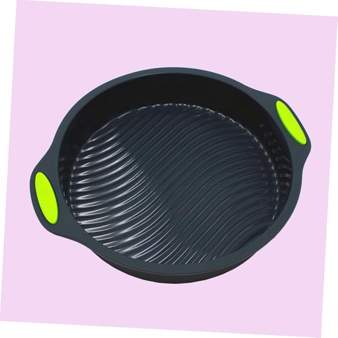 STOBAZA Silicone Baking Mold Set Square Round Cake Molds Non-slip Handles Dishwasher Safe for Baking Cooking - Image 3