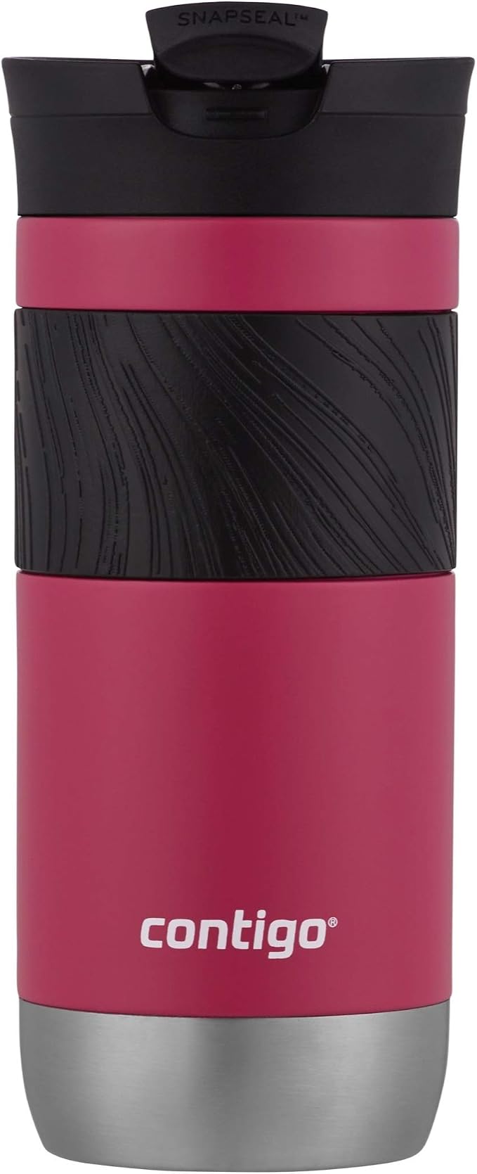 Contigo Byron 2.0 Stainless Steel Travel Mug with SNAPSEAL Lid and Grip, 16oz. - Image 2