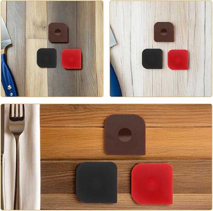 jojofuny 6pcs Kitchen Scraper Tool for Cast Iron Pans and Baking Molds, Plastic Non-scratch Scraping Tool Comfortable Grip, Versatile Use for Baking and Food Preparation - Image 9