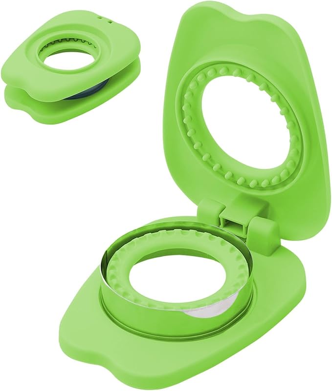 Sandwich Cutters for Kids Lunch Crustless Sandwich Maker Cutter Sealer Set | Cake Molds Cookie Press Pocket Tools for Breakfast Toast Making Kids Lunch Box School Home Picnic Travel - Image 6