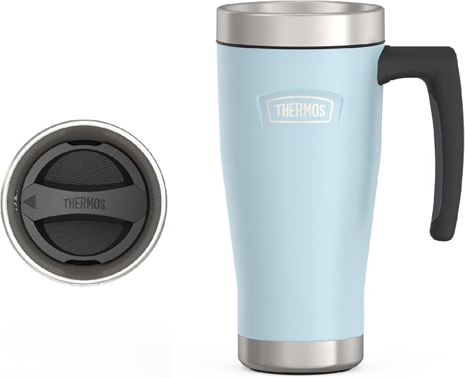 THERMOS ICON SERIES, Stainless Steel Mug, Glacier, 16 oz by Thermos
