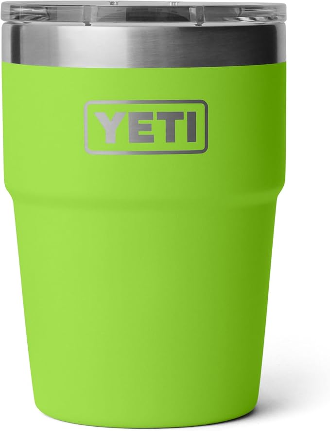 YETI Rambler 16 oz Stackable Tumbler, Vacuum Insulated, Stainless Steel with MagSlider Lid | Stackable by YETI