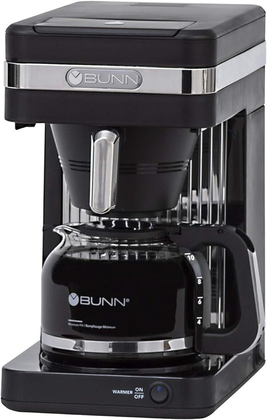 BUNN CSB2B Speed Brew Elite 10-Cup Coffee Maker, Black/SST by BUNN