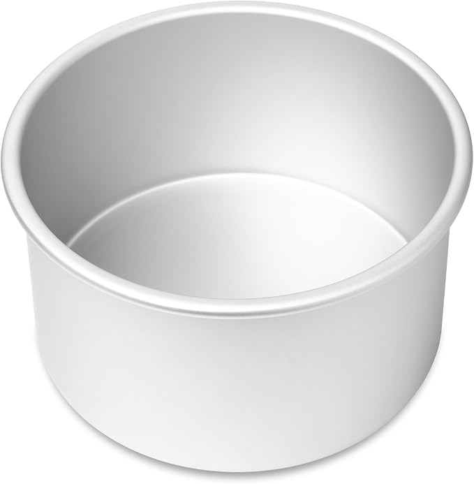 7 x 4 Inch Round Cake Pans, Set of 2 Anodized Aluminum Cake Pans Baking Tins - Image 4