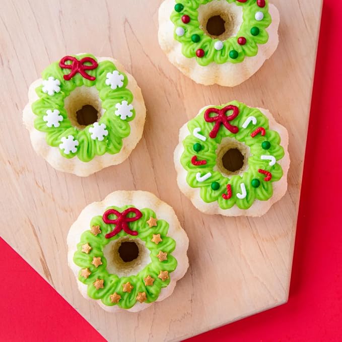Sweets Indeed Christmas Sprinkle Tackle Box – 2.53 oz | Festive Holiday Sprinkles with Gold Stars, Green Trees, Candy Canes, White Snowflakes & Red-Green Chocolates | Holiday Baking & Cookie Decorating Kit
