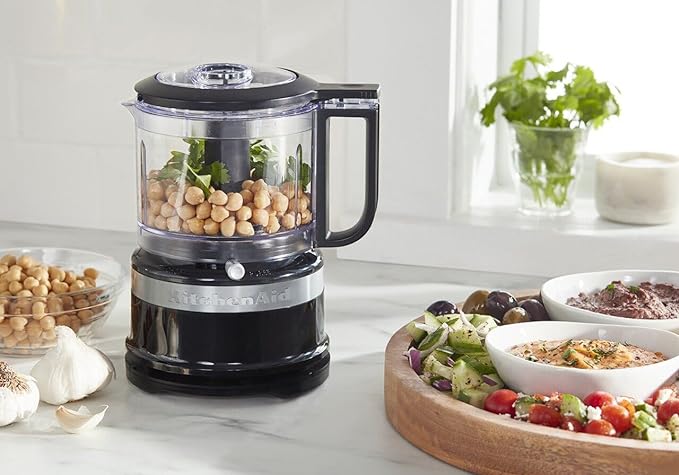 KitchenAid KFC3516OB 3.5 Cup Food Chopper, Onyx Black (Pack of 2) - Image 4