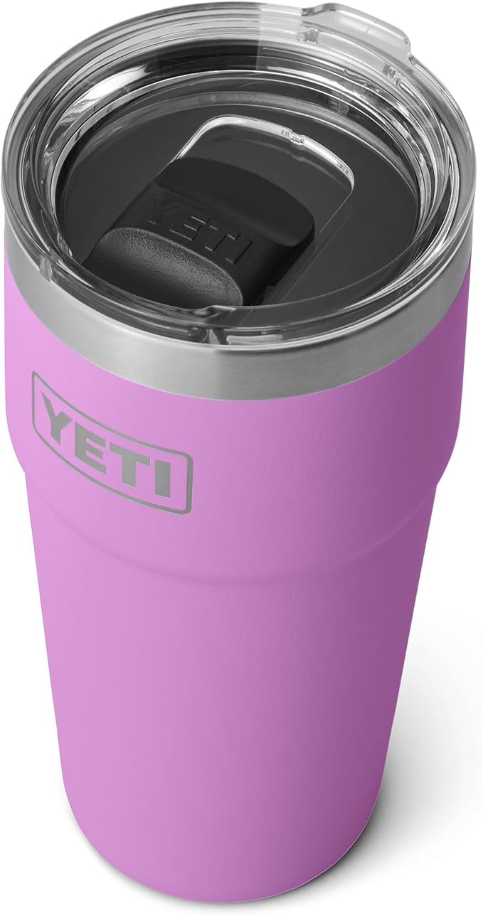 YETI Rambler 20 oz Stackable Tumbler, Stainless Steel, Vacuum Insulated with MagSlider Lid - Image 3