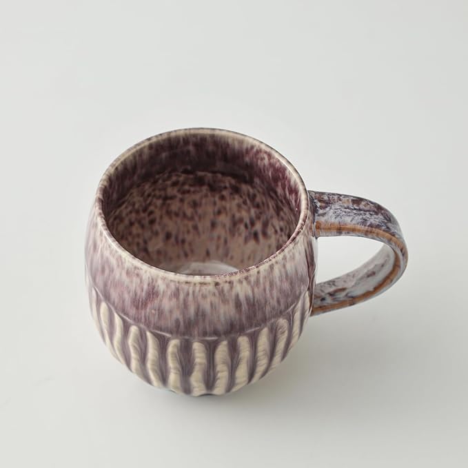Large Ceramic Coffee Mug - 20oz Big Tea Cup, Purple | Large Tea Mug, Microwave Safe, Dishwasher Safe - Image 8