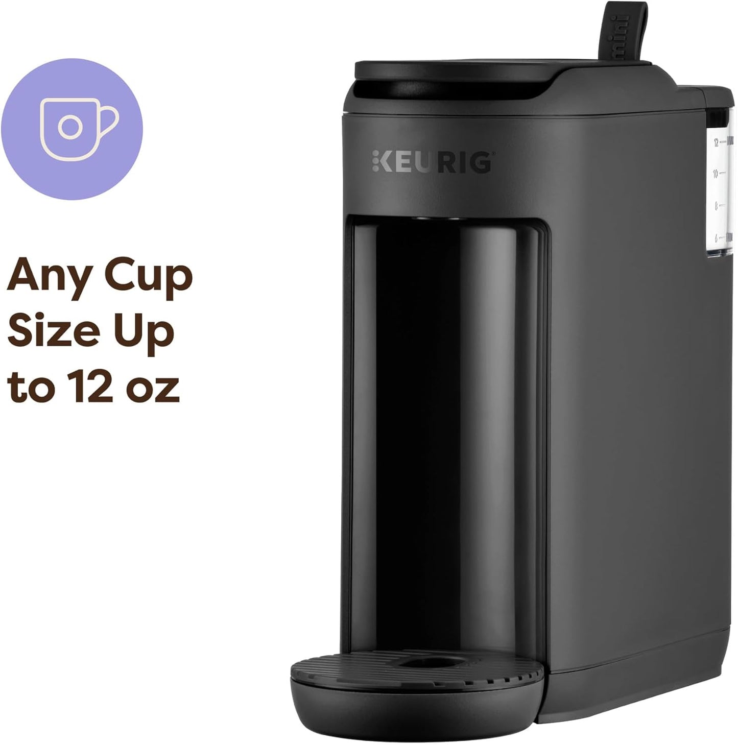 Keurig K-Mini Mate Single Serve Coffee Maker – Compact 12oz Brewer for Small Spaces, Black