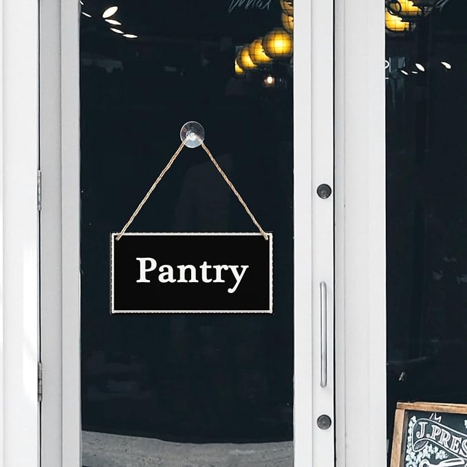Pantry Sign Vintage Wood Sign Wall Art Decorative Wood Sign Home Decor 12 inch by 6 inch - Image 7