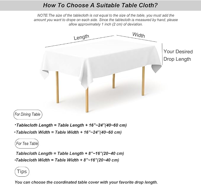 meioro Grey Farmhouse Table Cloth Rectangle Cotton Linen Nordic Twill Tablecloths Wrinkle Free Fabric Arrow Stripe Table Cloths Rustic Cover for Kitchen Dining Party Outdoor Picnic(47 x 70 Inch) - Image 7