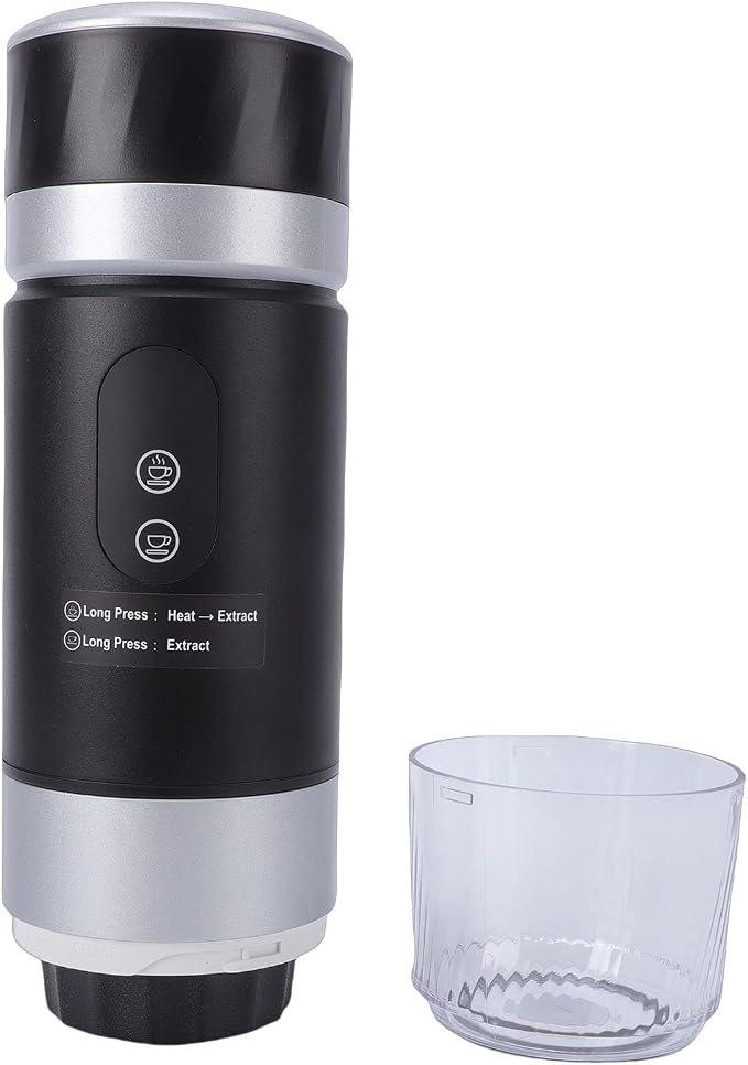 Portable Coffee Machine Rechargeable Batteries, Handheld Electric Maker with Stainless Steel Capsule for Camping and Travel - Image 5