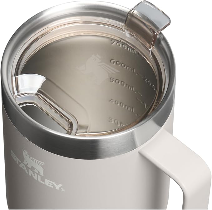 STANLEY The Everyday Suburban Mug | 24 oz | Drink Through Lid | Cup for Coffee, Tea and Drinks | Insulated Stainless Steel Coffee Mug | BPA-Free | Ash - Image 2