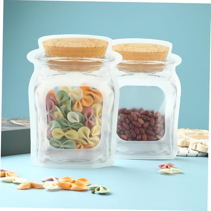 ERINGOGO 50pcs Small Self-sealing Snack Wrapping Pouches Creative for Cookies Baked Goods and Candy Decorative Food Storage Bags for and Treats - Image 5