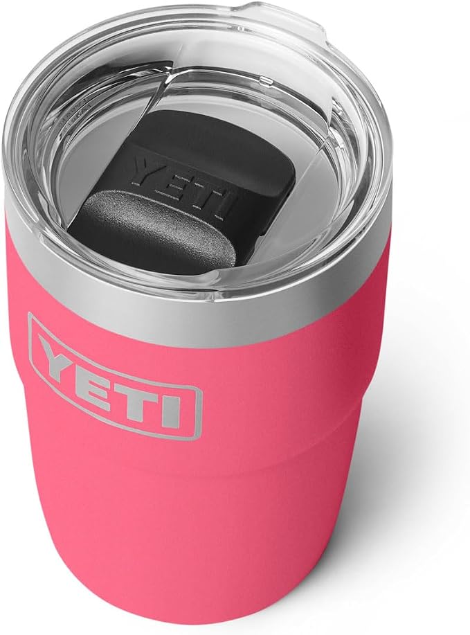 YETI Rambler 8 oz Insulated Coffee Mug with Lid - Stackable Double-Wall Vacuum Insulated Coffee Cup - DuraSip Ceramic Lining - Barista-Friendly Design - Stainless Steel - Dishwasher Safe - Image 3