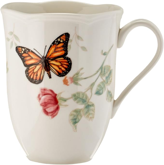 Lenox Dinnerware Set, Butterfly Meadow 18-Piece Set, Service For 6, White Porcelain, Butterfly And Flower Designs, Plates And Bowls Sets, Dishwasher Safe, Home & Kitchen (Assorted, 18 Pieces) - Image 27