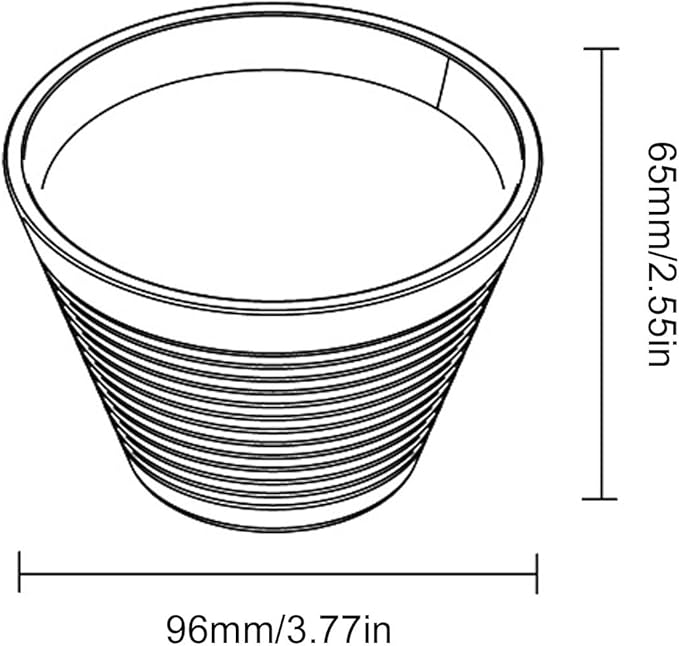 TOPINCN Pour Over Coffee Dripper, PP Coffee Filter Paperless Reusable Coffee Filter Coffee Brewing Filter Cone Cup with Base, Manual Coffee Brew Maker for Home Kitchen
