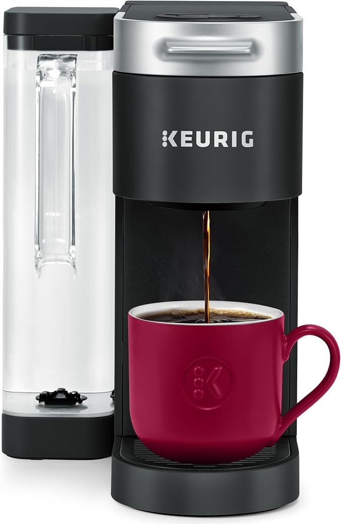 Keurig K-Supreme Single Serve K-Cup Pod Coffee Maker, MultiStream Technology, 4 Brew Sizes, 66oz Dual-Position Removable Reservoir, Black | MultiStream Technology, 4 Brew Sizes, Dual-Position Removable Reservoir by Keurig
