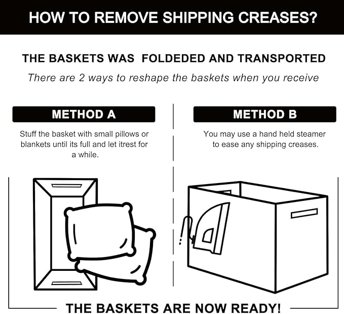 OIAHOMY 3 Pack Storage Baskets for Organizing, Woven Cotton Rope Basket for Shelves, Closet Organizer Bins with Handles, Rectangle Toy Organization, 13.78''×9.84''×5.5'', Brown & Black - Image 7