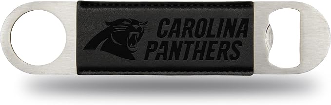 Rico Industries NFL Laser Engraved Bar Blade Faux Leather Laser Engraved Bar Blade - Great Beverage Accessory for Game Day by RicoIndustries