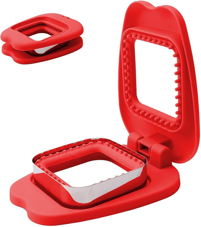 Sandwich Molds Cutter And Sealer Crustless Sandwich Maker Cutter Sealer Set | Cake Molds Cookie Press Pocket Tools for Breakfast Toast Making Kids Lunch Box School Home Picnic Travel Off - Image 7
