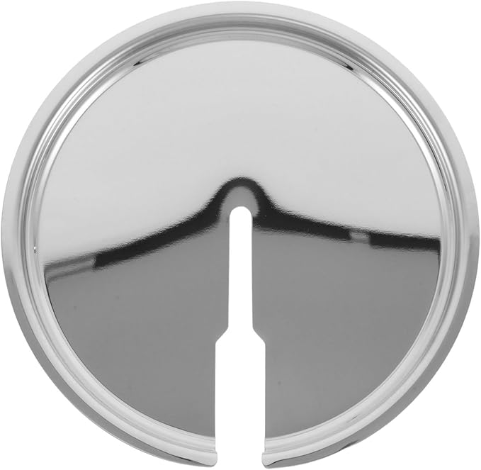 Healifty Stainless Steel Meatball Shaper Lid with Observation Panel for Easy Cleaning and Aroma Retention, Pancake Funnel Tool for Kitchen and Meatball Preparation by Healifty