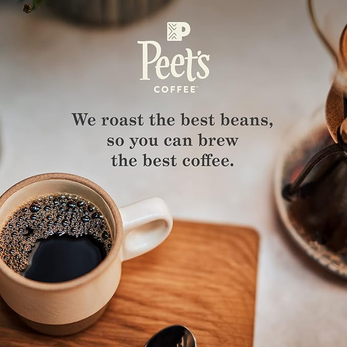 Peet's Coffee, Medium Roast Ground Coffee - Breakfast Blend 28 Ounce Bag