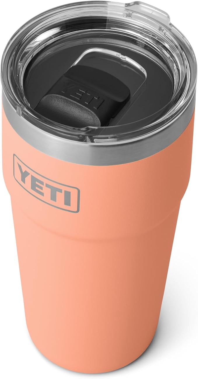 YETI Rambler 20 oz Stackable Tumbler, Stainless Steel, Vacuum Insulated with MagSlider Lid - Image 3