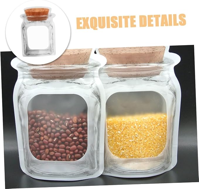 ERINGOGO 50pcs Small Self-sealing Snack Wrapping Pouches Creative for Cookies Baked Goods and Candy Decorative Food Storage Bags for and Treats - Image 8