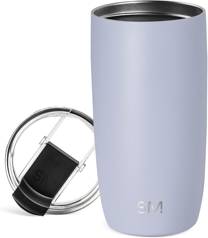 Simple Modern Travel Coffee Mug with Lid | 16oz | Blue | Voyager Coffee Cup, Coffee Tumbler for Hot & Iced Drinks | Insulated Stainless Steel Travel Mug | Dreamscape by Unknown