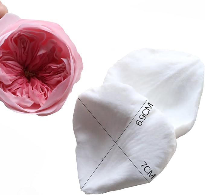 SK 3D Rose Petals Silicone Mold Fondant Chocolate Molds Baking Cookie Moulds Soap Decorating Molds
