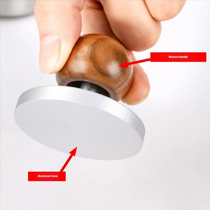 Versatiled Coffee Tamper Tool Comfortable Grip for Home Brewing and Coffee Shop Use Available in 51mm and 58mm Size Tamper - Image 4