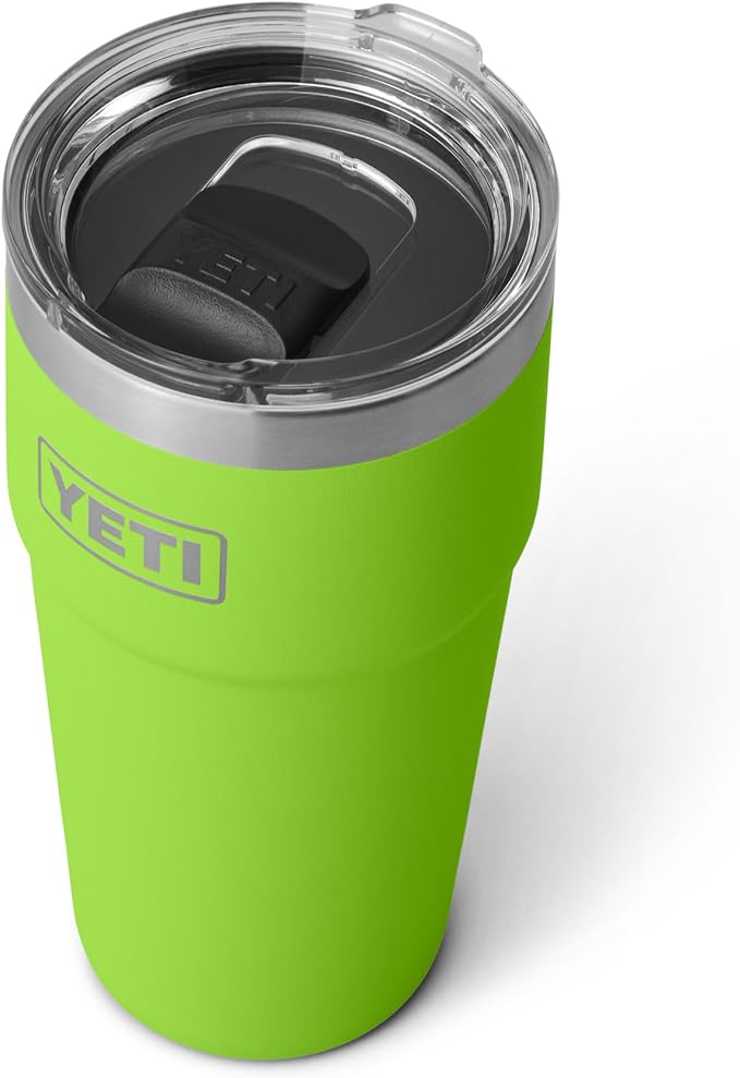 YETI Rambler 20 oz Stackable Tumbler, Stainless Steel, Vacuum Insulated with MagSlider Lid - Image 3