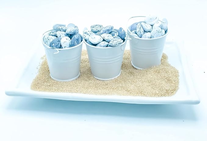 Edible Beach Sea Side Rocks For Cake Decoration and Candy Buffets (8oz Chocolate Beach Pebbles) - Ships with Ice Pack - Image 3
