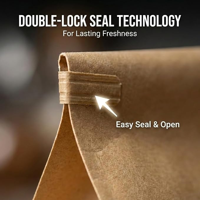 100 Pack Eco-Friendly Kraft Paper Bakery Bags with Clear Window, Reusable Tin Tie Tab Lock for Sealed Freshness, Baked Goods Packaging for Gifting and Bake Sale Medium(6.3*10.2*5.1Inches) - Image 4