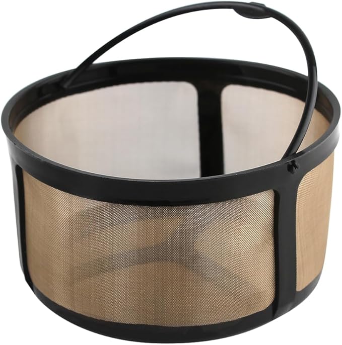 Anbige Replacement Parts Coffee Brew Basket with Gold Mesh Filter, Compatible with Keurig K-DUO single serve&carafe coffee maker(K-duo 5100)