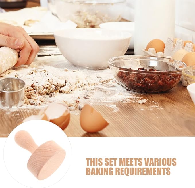 2pcs Removable Bottom Tart Pan Mold with Pastry Tamper Tool for Mini Egg Tarts and Pies, User-friendly Design for Easy Demolding, for Home and DIY Cake Baking - Image 9