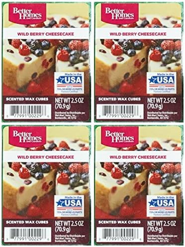 Better Homes and Gardens Wild Berry Cheesecake Wax Cubes - 4-Pack - Image 3