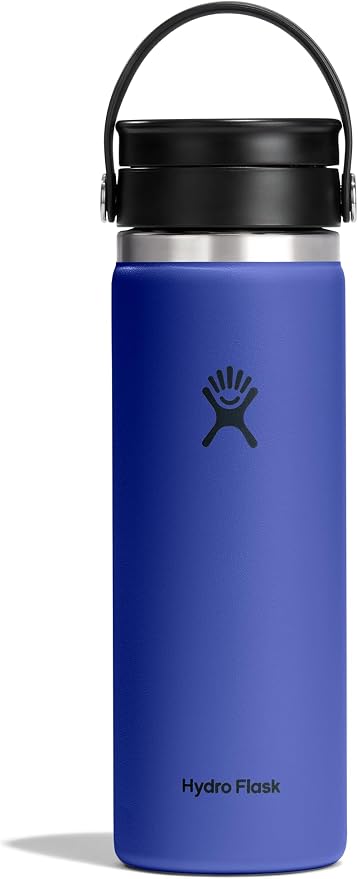 Hydro Flask Flex Sip Coffee Tumbler – Insulated Stainless Steel, Non Spill, Leak Proof Travel Cup 20 Oz Capri Blue by Unknown
